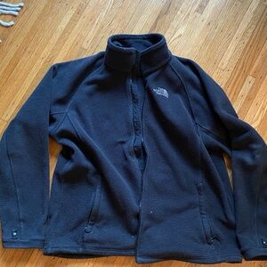North face women’s black zip up